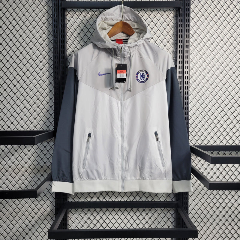 Jaqueta Corta Vento Chelsea 23/24 - Branco - Nike