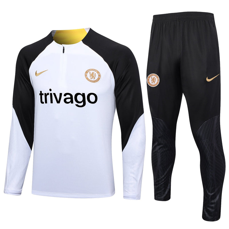 CONJUNTO DE TREINO CHELSEA 23/24 COM ZIPER