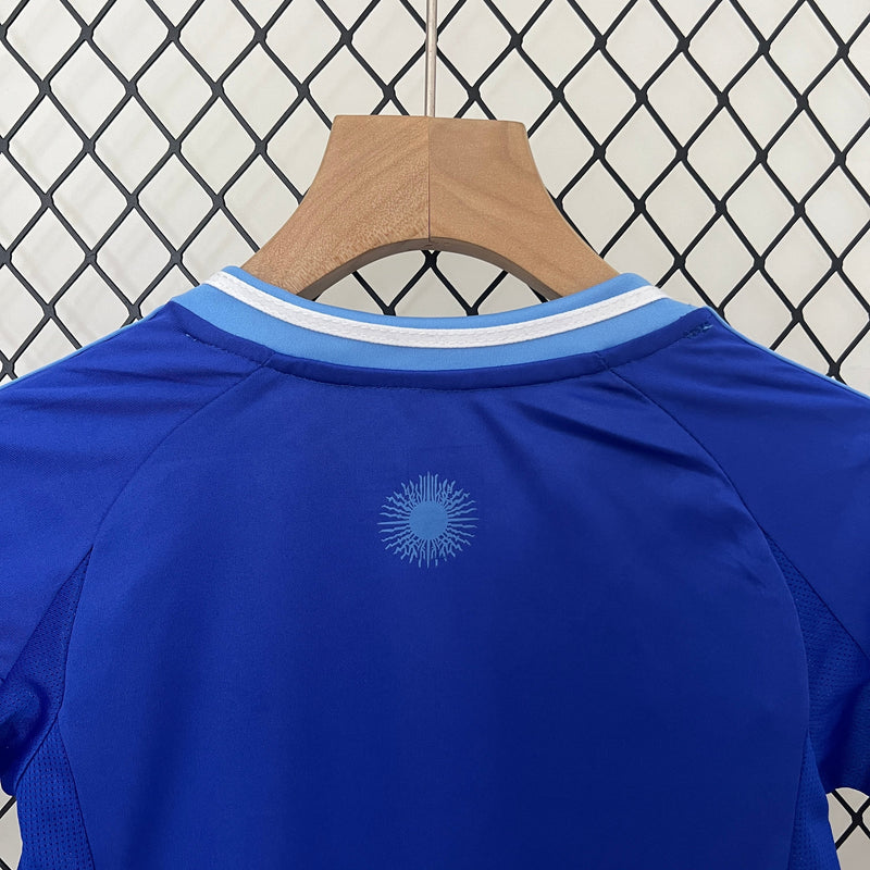 Argentina Away Kids Kit 2024 - Patch Fifa World Champions 2022