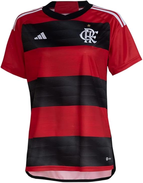 Camiseta local de mujer Flamengo 23/24 I - Adidas