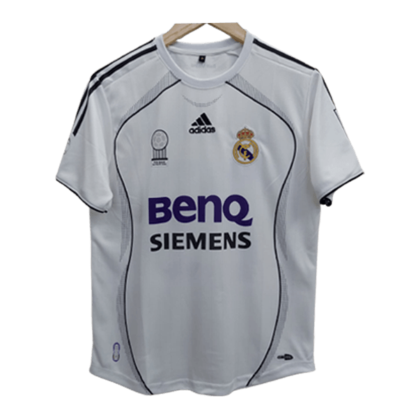 Beckham 2006-07 Real Madrid Home Jersey  Retro Collection