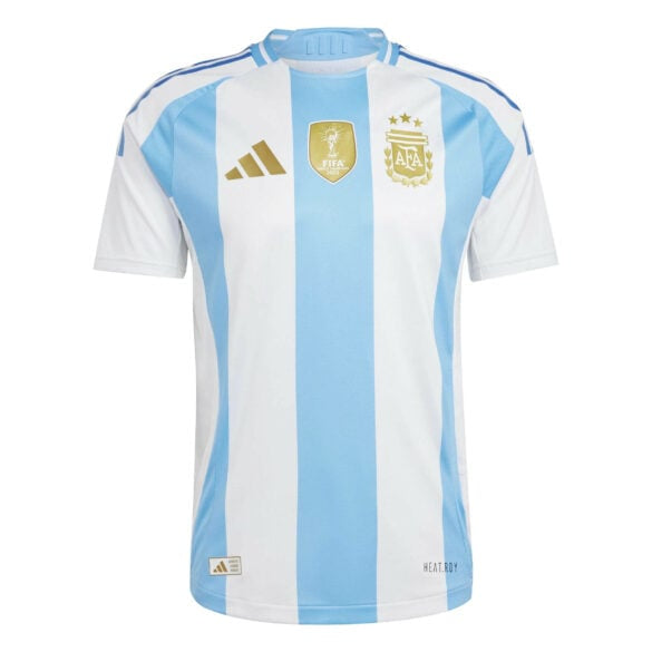 CAMISA SELECAO DA ARGENTINA I 24/25 - AZUL E BRANCO