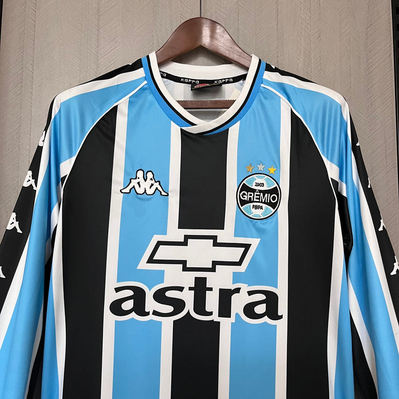 Grêmio Home Long Sleeved Retro 2000 Jersey