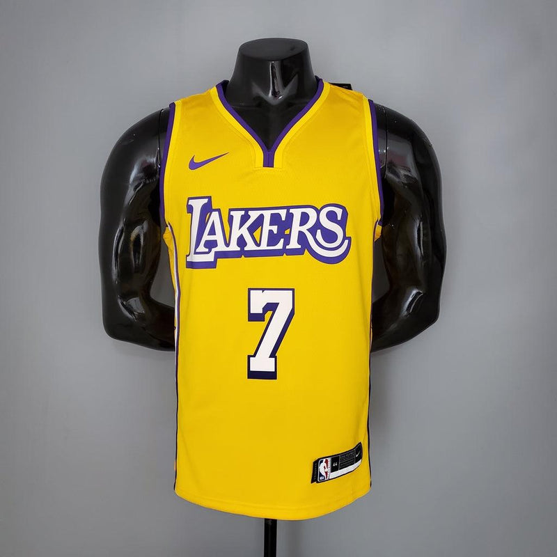 Jersey Basquete NBA Los Angeles Lakers  Yellow