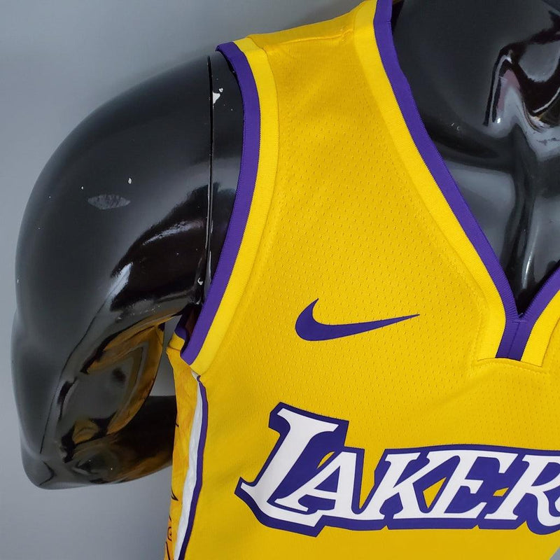 Jersey Basquete NBA Los Angeles Lakers  Yellow