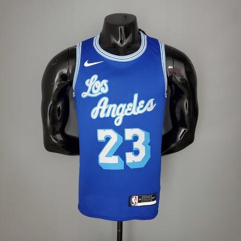 Jersey Basquete NBA Los Angeles Lakers Azul