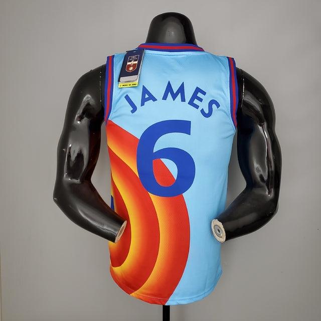 Camiseta Basquete NBA Los Angeles Lakers Space Jam Azul