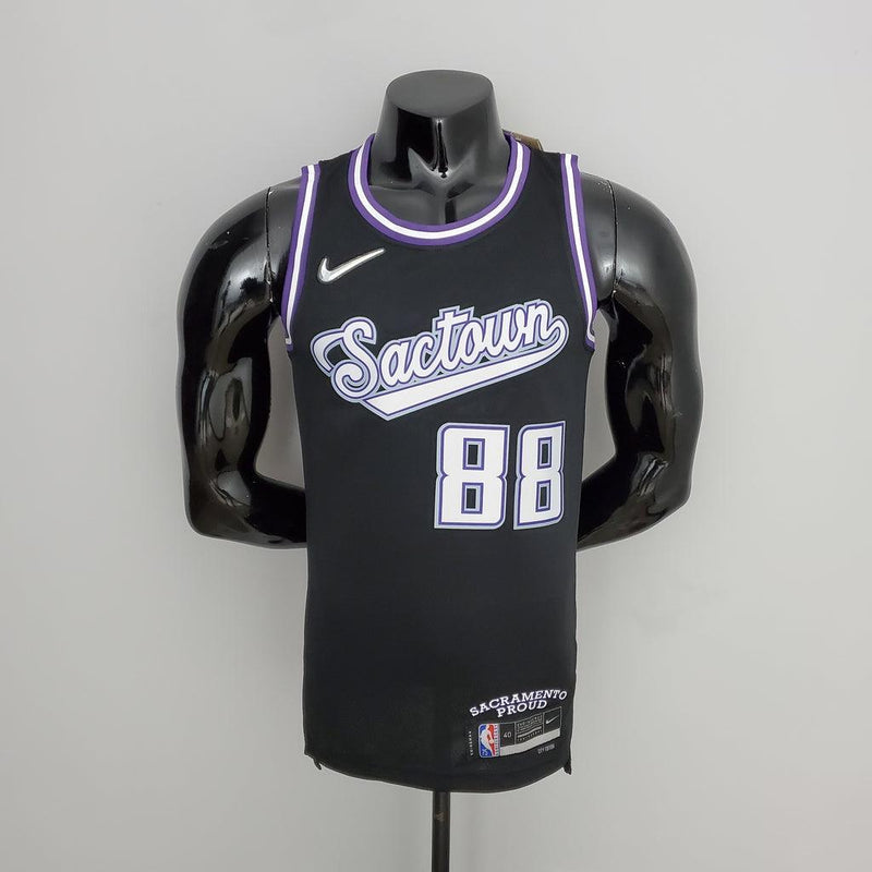 Jersey Basquete NBA Sacramento Kings  Black