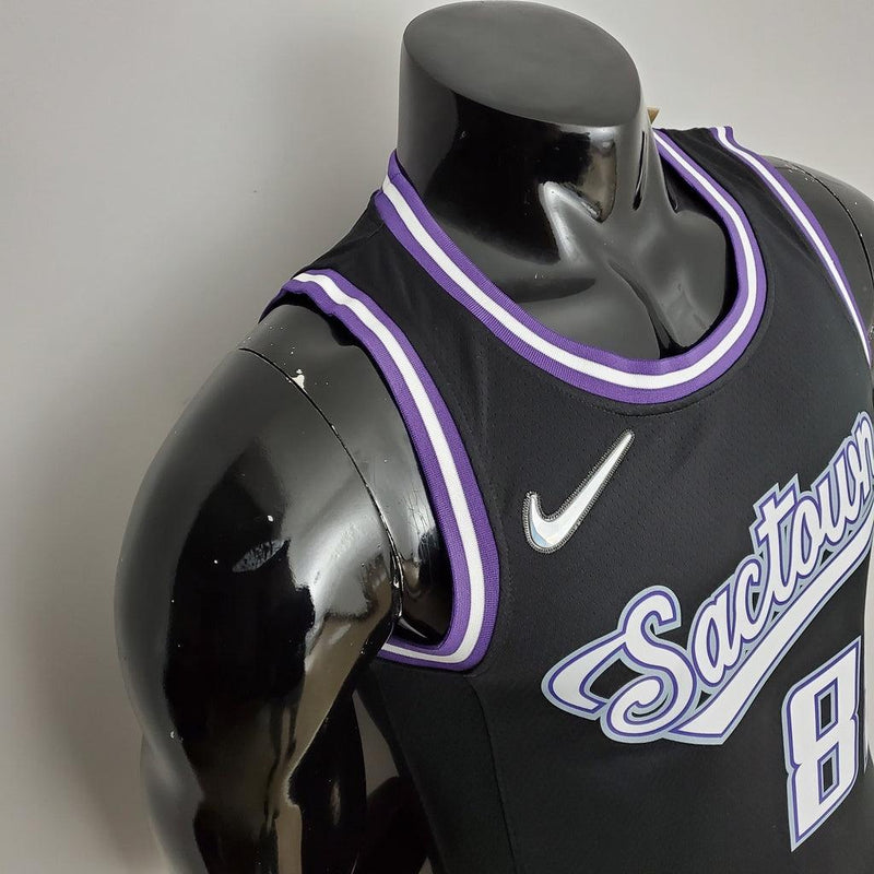 Jersey Basquete NBA Sacramento Kings  Black