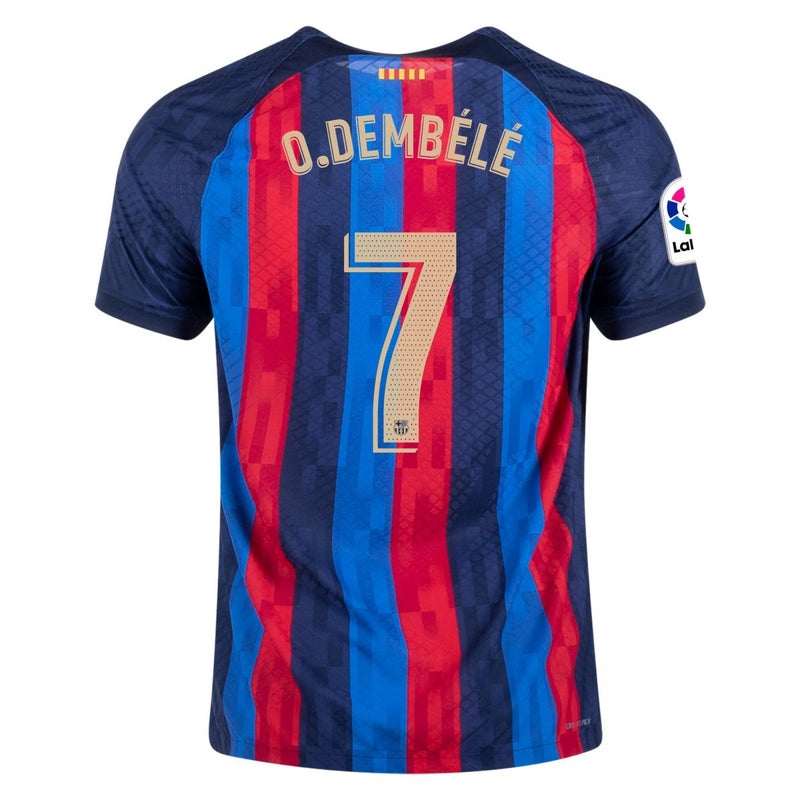 Camiseta Ousmane Dembélé Barcelona 22/23 Auténtica I Primera Equipación - Nike