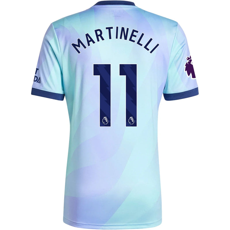 Camiseta de la tercera equipación del Arsenal 24/25 III de Gabriel Martinelli - Adidas