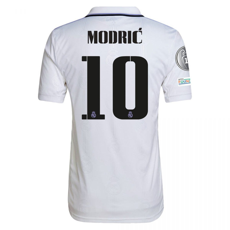 Camiseta Luka Modrić Real Madrid 22/23 UCL I Primera Equipación - Adidas