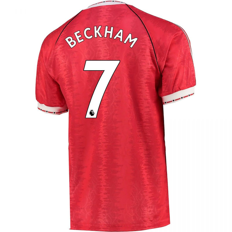 Camiseta de David Beckham del Manchester United 1990 - Adidas