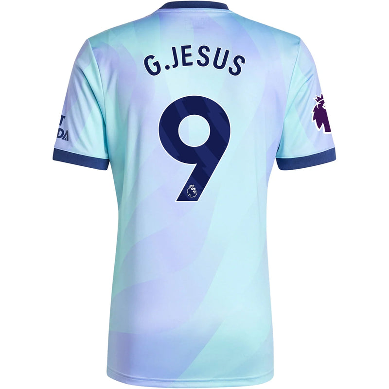 Camiseta de la tercera equipación del Arsenal 24/25 III de Gabriel Jesus - Adidas