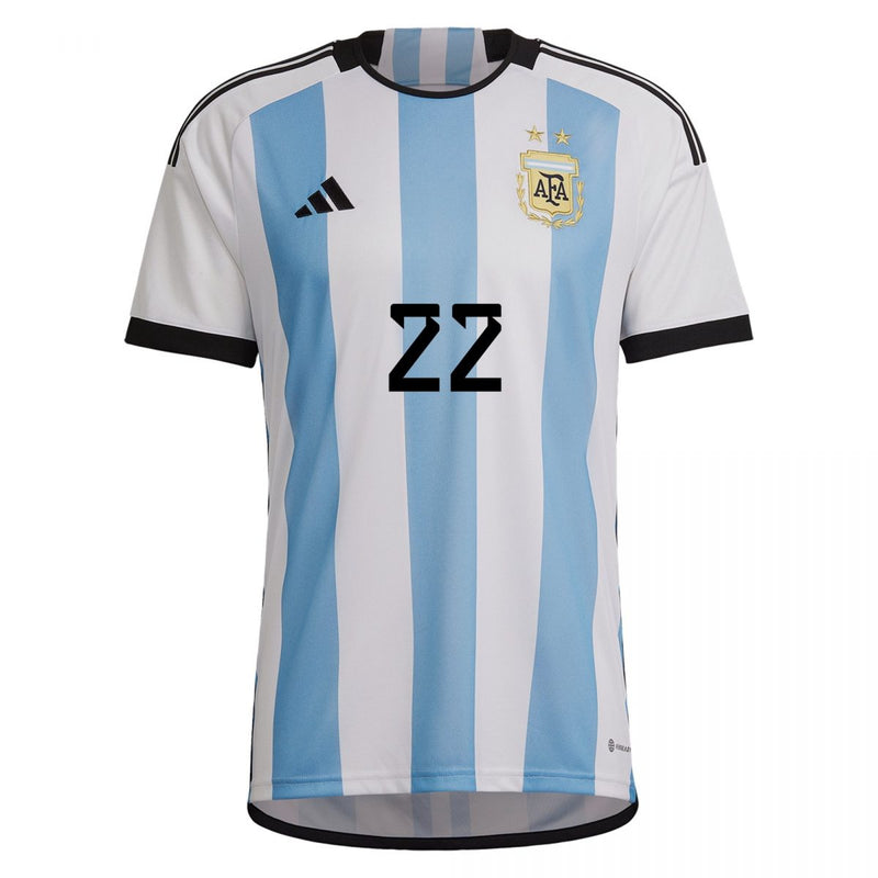 Camiseta Lautaro Martínez Argentina 22/23 I Primera Equipación - Adidas