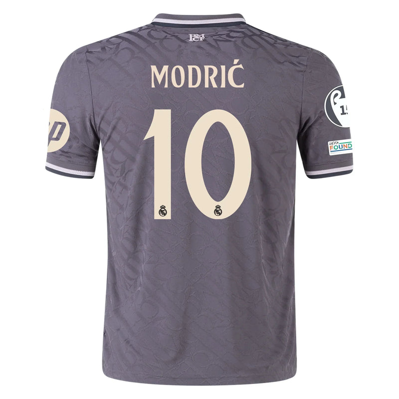 Luka Modric Real Madrid 24/25 III Third  Jersey Player [Slim Fit] - Adidas