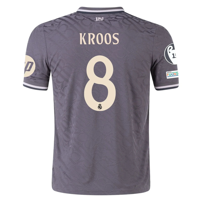 Toni Kroos Real Madrid 24/25 III Third  Jersey Player [Slim Fit] - Adidas