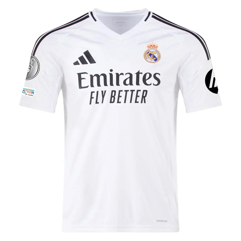 Camiseta local del Real Madrid 24/25 de Jude Bellingham - Adidas