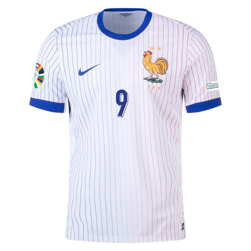 Camiseta de visitante auténtica II de Olivier Giroud Francia 24/25 - Nike