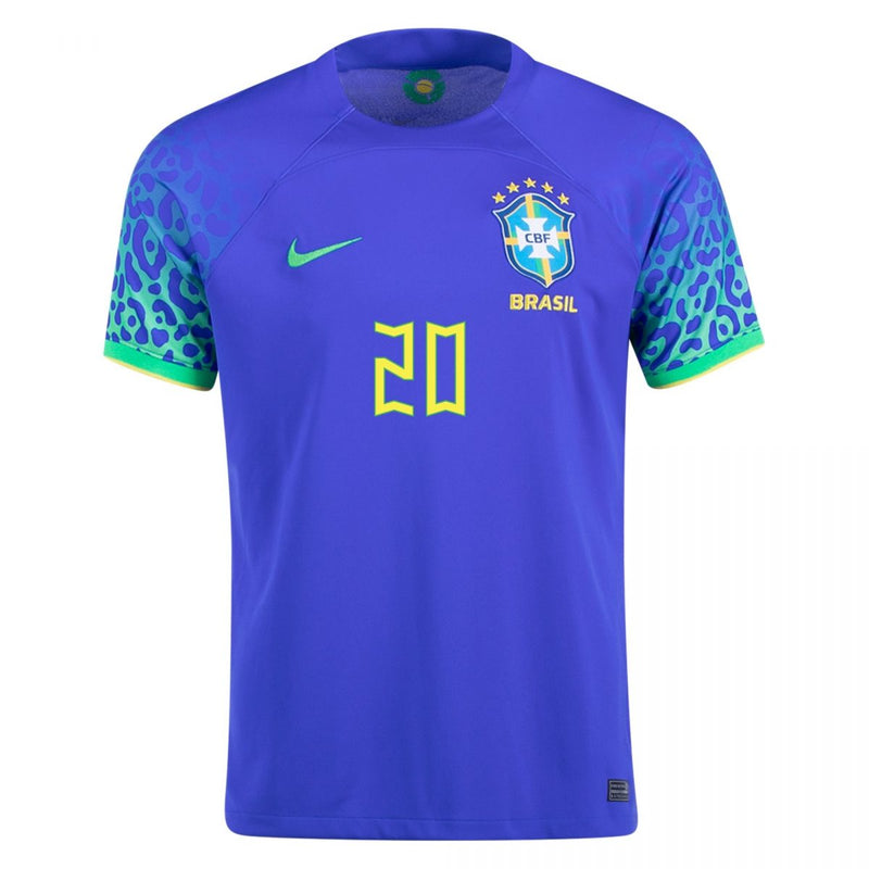 Vinicius Jr. Brazil 22/23 II Away Jersey - Brasil - Nike