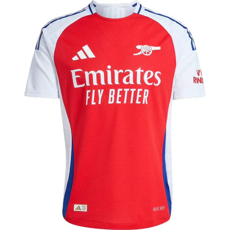 Camiseta de local auténtica del Arsenal 24/25 de Gabriel Martinelli - Adidas