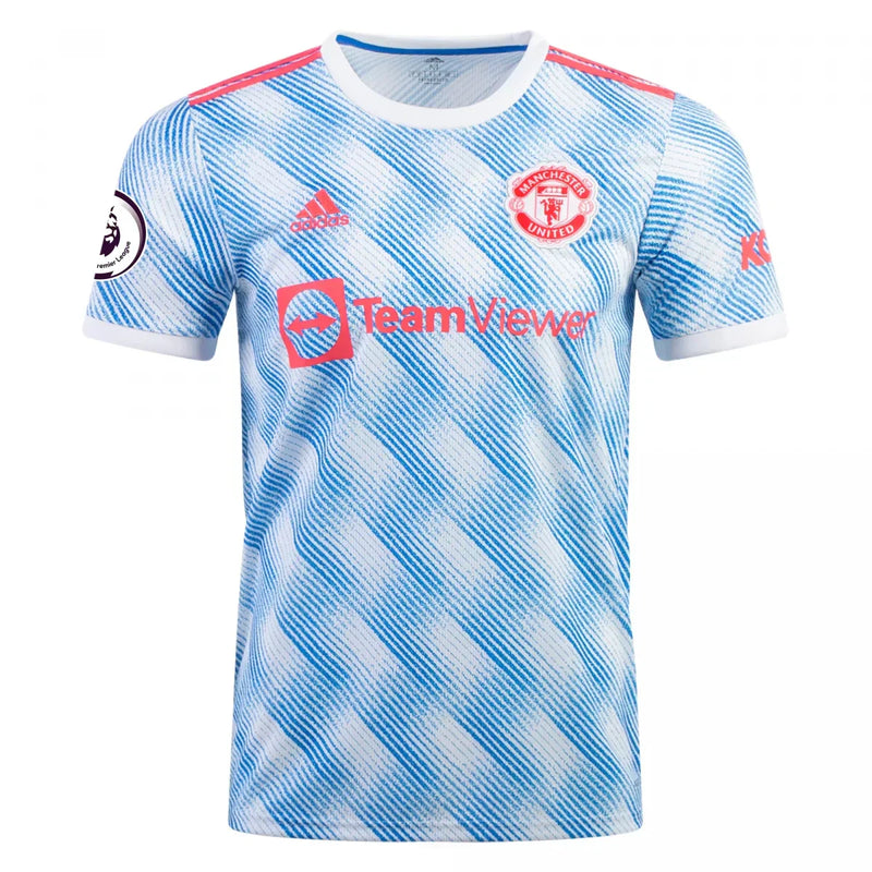 Camiseta visitante del Manchester United 21/22 II de Paul Pogba - Adidas