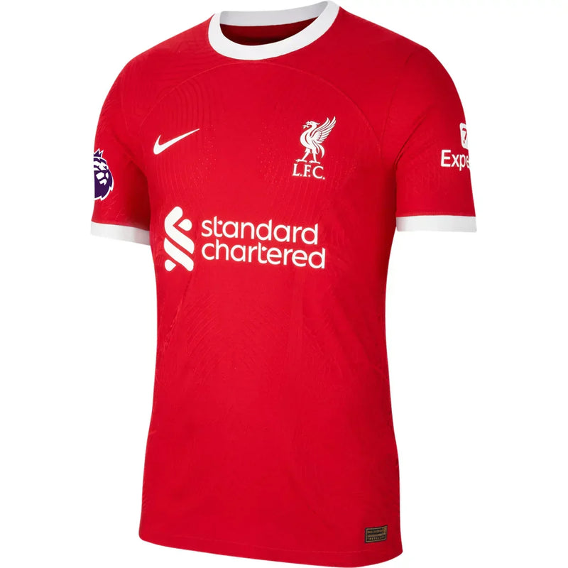 Camiseta de local auténtica de Mohamed Salah del Liverpool 23/24 - Nike