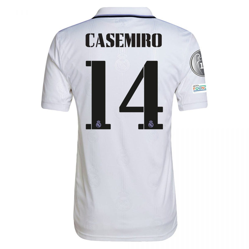 Camiseta Casemiro Real Madrid 22/23 UCL I Primera Equipación - Adidas