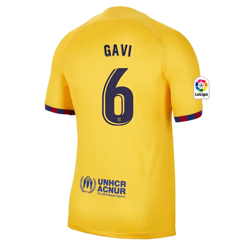 Gavi Barcelona 22/23 Senyera IV Fourth Jersey - Nike