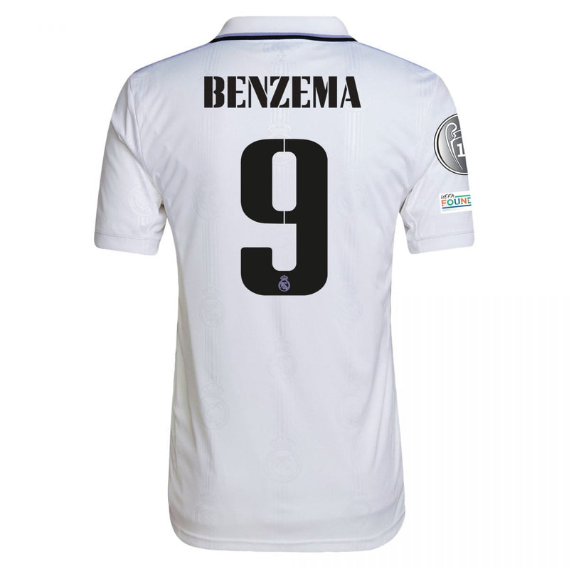 Camiseta local de Karim Benzema del Real Madrid 22/23 UCL I - Adidas