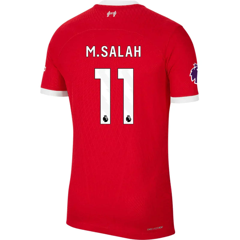 Camiseta de local auténtica de Mohamed Salah del Liverpool 23/24 - Nike