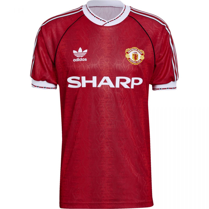 Camiseta de Paul Scholes del Manchester United 1990 - Adidas