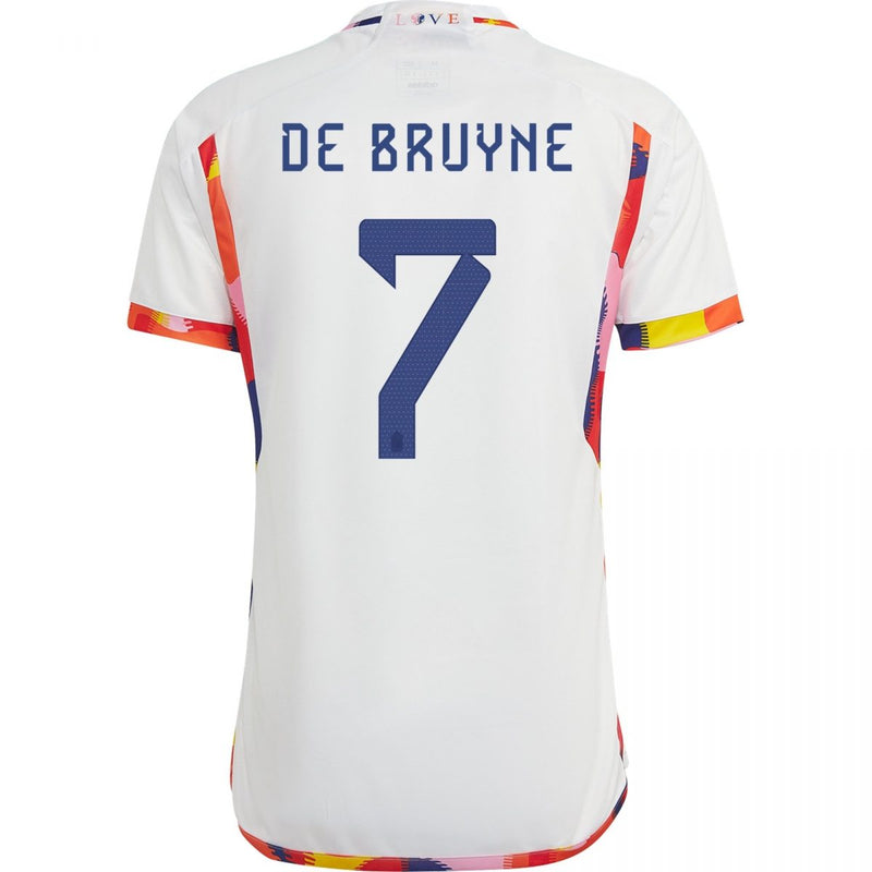 Kevin De Bruyne Belgium 22/23 II Away Jersey - Adidas