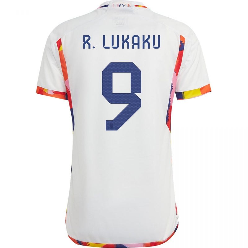 Romelu Lukaku Belgium 22/23 II Away Jersey - Adidas