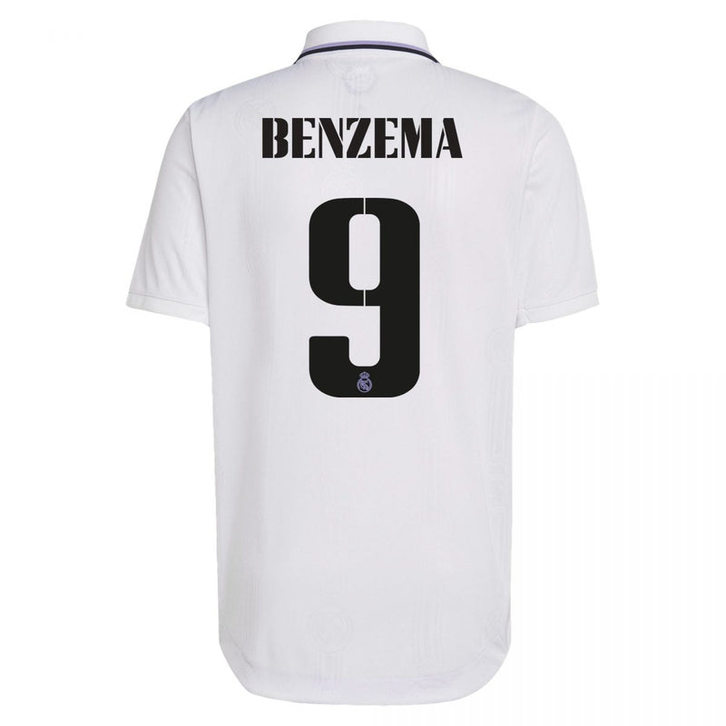 Karim Benzema Real Madrid 22/23 I Home Jersey - Adidas