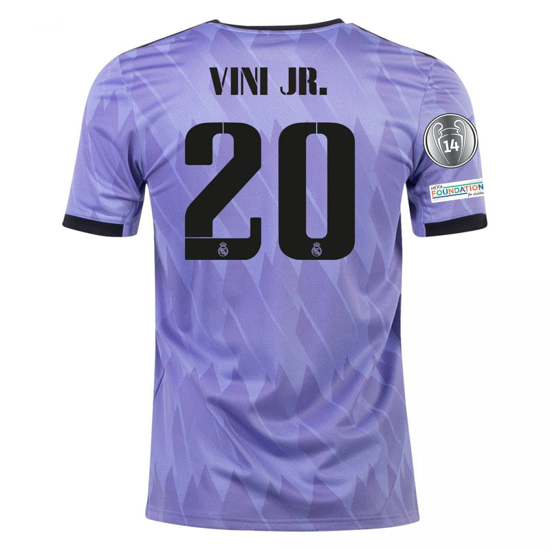 Vinicius Jr. Real Madrid 22/23 UCL II Away Jersey - Adidas