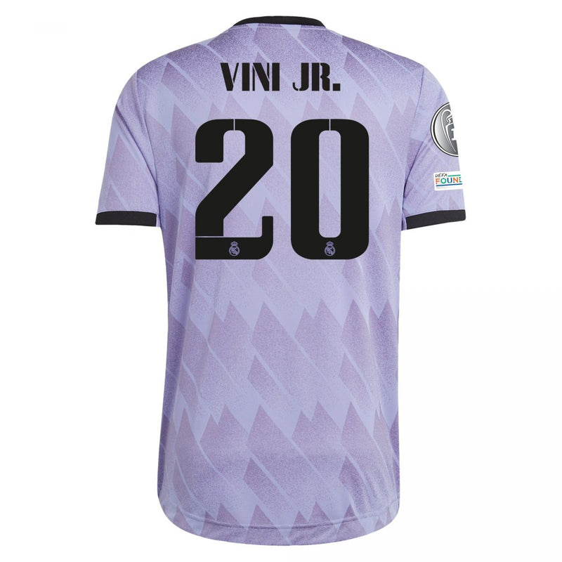 Vinicius Jr. Real Madrid 22/23 Player [Slim Fit] UCL II Away Jersey - Adidas