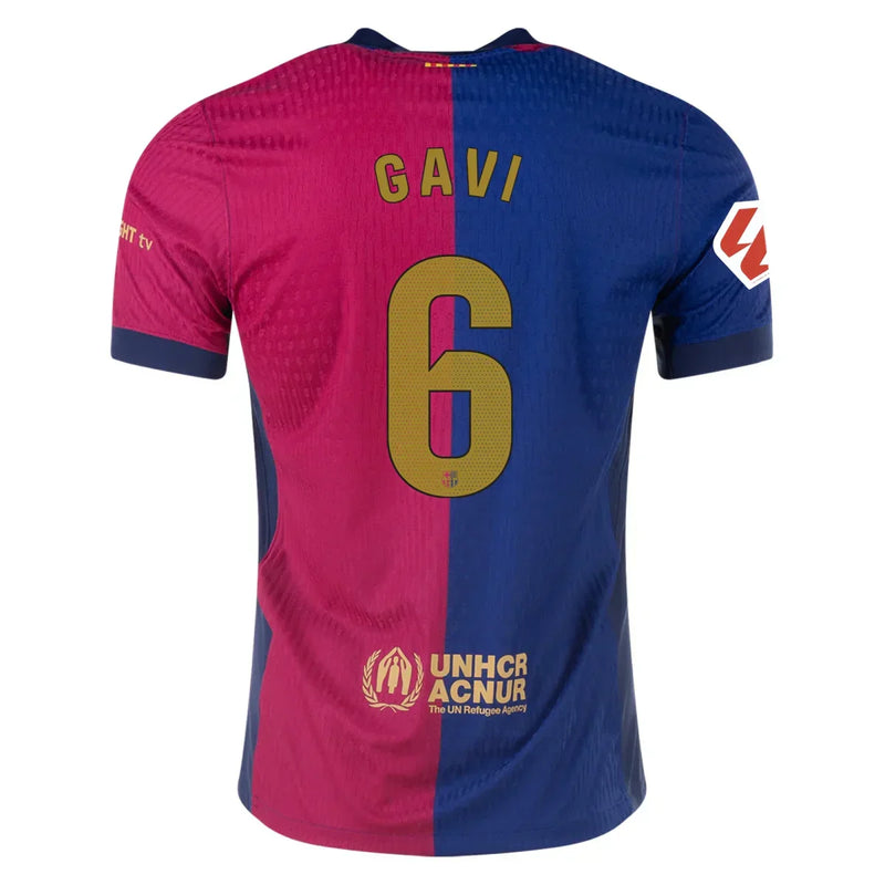 Gavi Barcelona 24/25 Player [Slim Fit] I Home Jersey - Nike