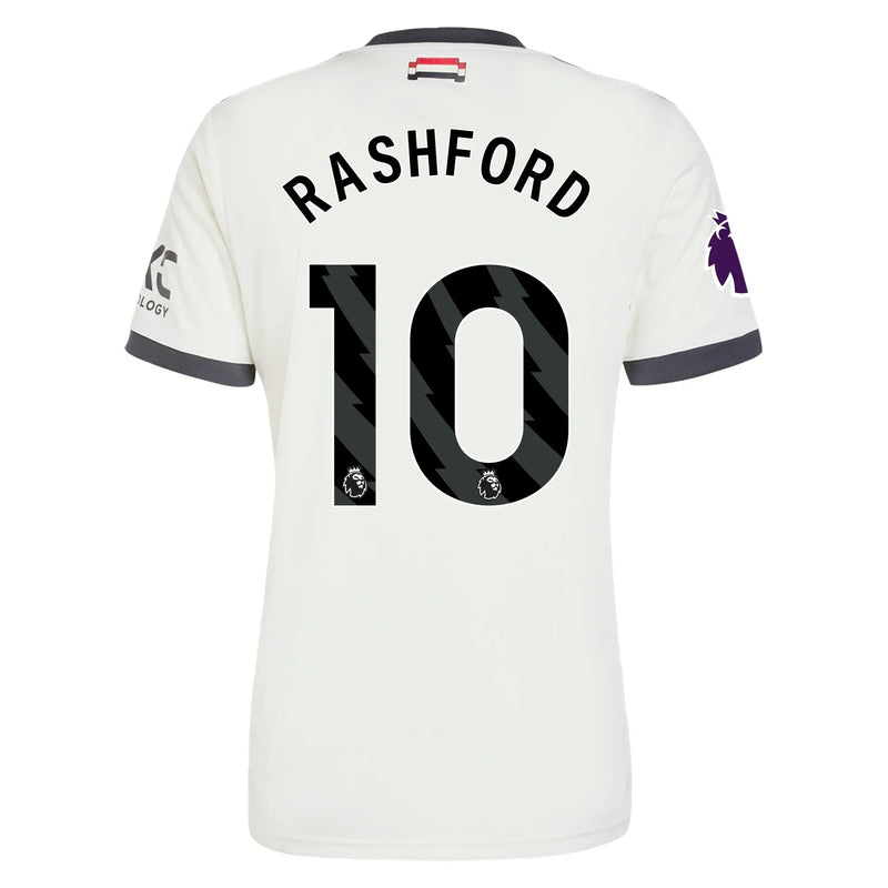 Camiseta de la tercera equipación del Manchester United 24/25 III de Marcus Rashford - Adidas