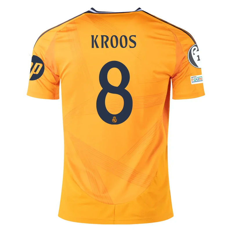 Camiseta visitante del Real Madrid 24/25 II de Toni Kroos - Adidas