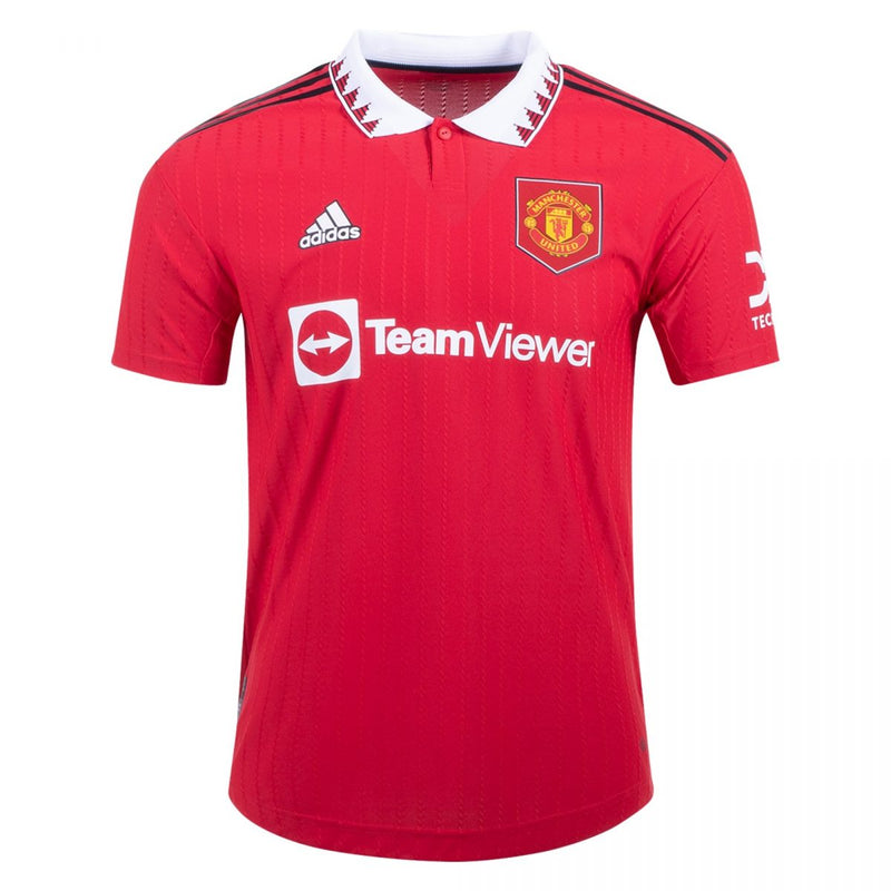 Camiseta de local auténtica del Manchester United 22/23 - Adidas