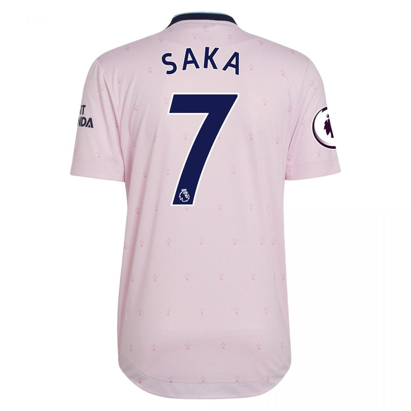 Bukayo Saka Arsenal 22/23 Player [Slim Fit] III Third Jersey - Adidas