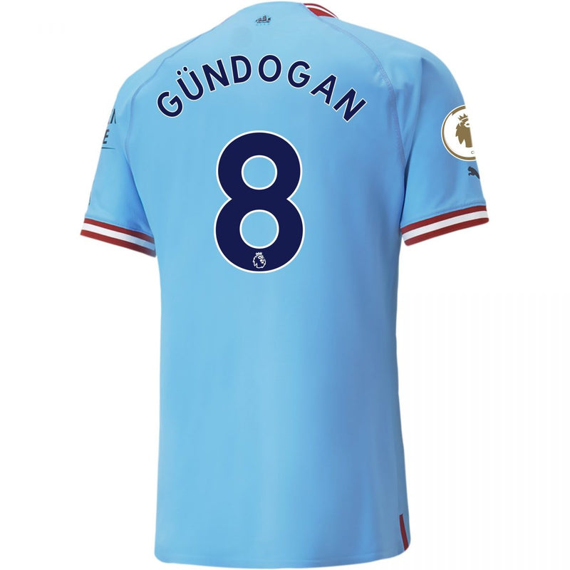 Ilkay Gündoğan Manchester City 22/23 Player [Slim Fit] I Home Jersey - PUMA