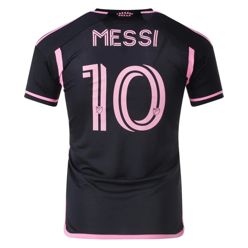 Camiseta de visitante auténtica II del Inter Miami CF 2024 de Lionel Messi - Adidas