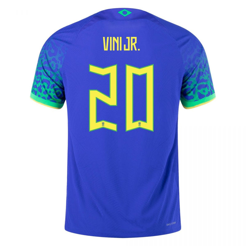 Vinicius Jr. Brazil 22/23 Player [Slim Fit] II Away Jersey - Brasil - Nike