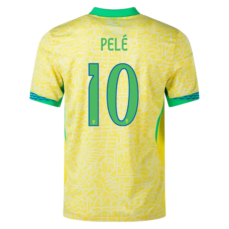 Pelé Brazil 24/25 Player [Slim Fit] I Home Jersey - Brasil - Nike