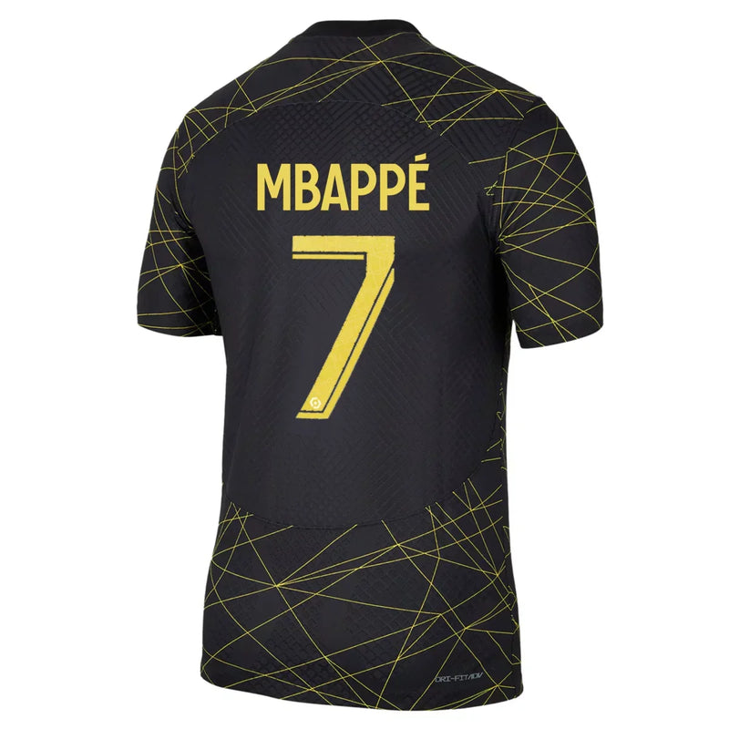 Kylian Mbappé Paris Saint-Germain (PSG) 22/23 Player [Slim Fit] IV Fourth Jersey - Nike