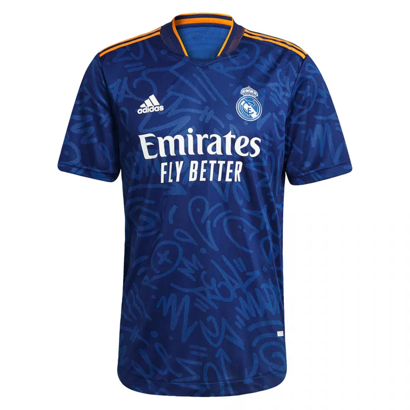 Real Madrid 21/22 Player [Slim Fit] II Away Jersey - Adidas