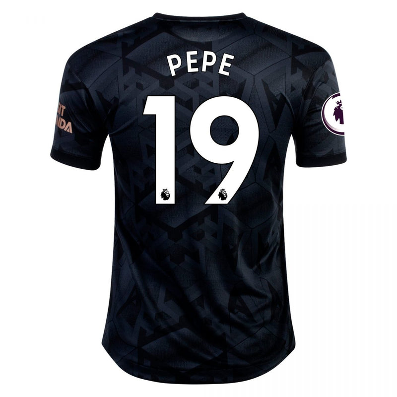 Nicolas Pépé Arsenal 22/23 Player [Slim Fit] II Away Jersey - Adidas