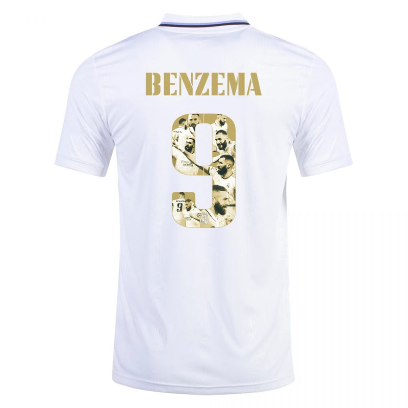 Camiseta de local Balón de Oro I edición especial de Karim Benzema - Adidas